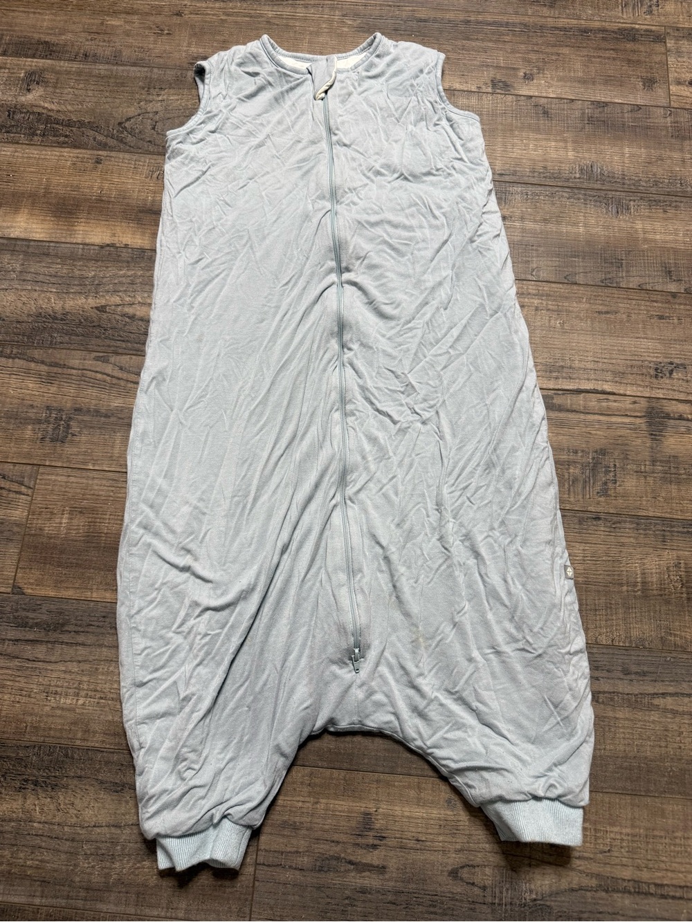 Kyte 18-36 Months Light Blue Kids Sleeveless Zipper Sleep Sack